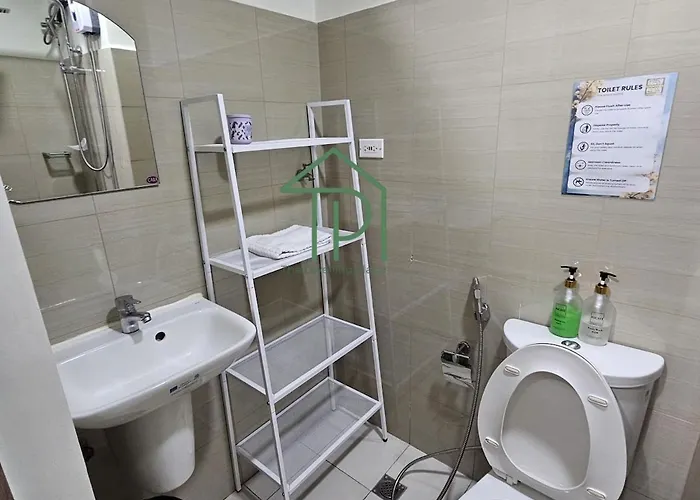 1br Pool View Balcony Near Moa Shore 2 Tower 1 * Manila